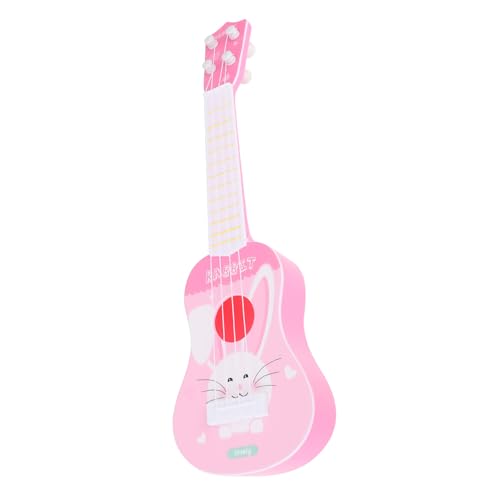 Milisten Mini Ukulele aus Kunststoff für Kleines Musikinstrument zum Nachahmen von Gitarrenspiel Pädagogisches Lernspielzeug für Mädchen und Jungen Ab Jahren von Milisten