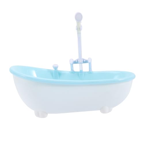 Milisten Mini -Wasserstrahlbad Sprühwasserspielzeug Puppenbadewanne mit Sprüher Mini-Puppenbadewanne Badewanne für Puppen Badespielzeugbrunnen Puppenzubehör Plastik Sky-Blue Milisten Mini -Wasserstrahlbad Sprühwasserspielzeug Puppenbadewanne mit Sprüher Mini-Puppenbadewanne Badewanne für Puppen Badespielzeugbrunnen Puppenzubehör Plastik Sky-Blue von Milisten