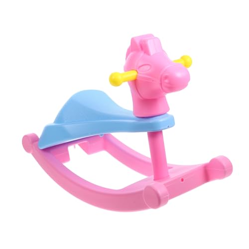 Milisten Mini-schaukelpferd-Modell Schaukelpferd Für Puppenhausdekoration Miniatur-schaukelpferd-Modell Mini-schaukelpferd-Ornament Szenenstütze Hausmöbel Rosa Plastik Milisten Mini-schaukelpferd-Modell Schaukelpferd Für Puppenhausdekoration Miniatur-schaukelpferd-Modell Mini-schaukelpferd-Ornament Szenenstütze Hausmöbel Rosa Plastik von Milisten