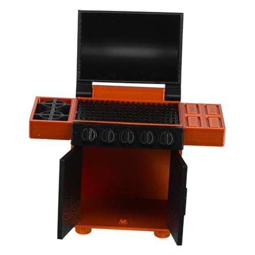 Milisten Miniatur BBQ Grill Modell Puppenhaus Zubehör Realistisch Outdoor Camping Spielset für Puppenhausküche Milisten Miniatur BBQ Grill Modell Puppenhaus Zubehör Realistisch Outdoor Camping Spielset für Puppenhausküche von Milisten
