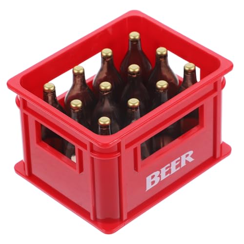 Milisten Miniatur Bierkasten Deko Mini Haus Layout Szene Bier Box Modell für Puppenhaus Ergänzung für DIY Bastelprojekte und Mini Landschaften Milisten Miniatur Bierkasten Deko Mini Haus Layout Szene Bier Box Modell für Puppenhaus Ergänzung für DIY Bastelprojekte und Mini Landschaften von Milisten