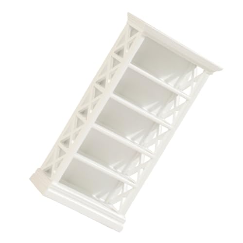 Milisten Miniatur Bücherregal aus Holz Kleines Puppenhaus Möbel Dekorativer Miniatur Schrank Leichtes Platzsparendes Design Langlebig und Detailreich für Puppenhaus Wohnzimmer und Milisten Miniatur Bücherregal aus Holz Kleines Puppenhaus Möbel Dekorativer Miniatur Schrank Leichtes Platzsparendes Design Langlebig und Detailreich für Puppenhaus Wohnzimmer und von Milisten