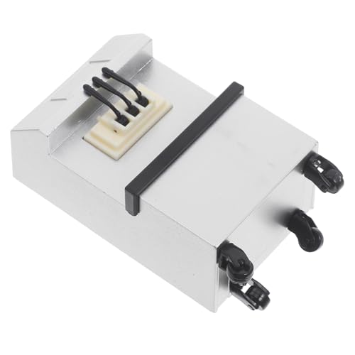 Milisten Miniatur-Dinge Puppe klein Küchenminiaturen Miniatur-Handwerk Minigerät Miniaturen zum Basteln Mini-Ornamente zum Basteln Küchengerät vorgeben Acryl Silver von Milisten