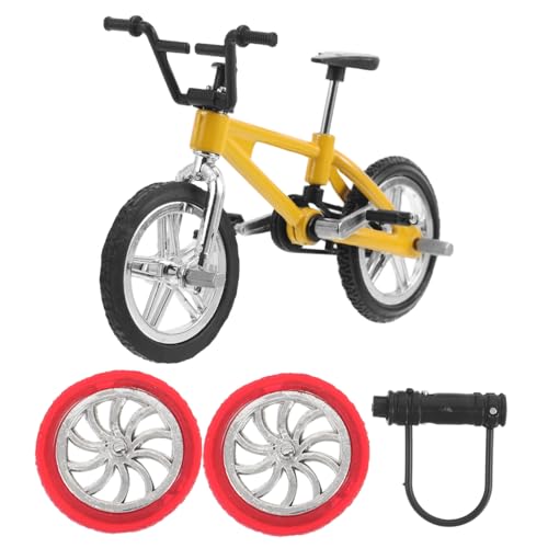 Milisten Miniaturfahrrad Modell Aus Legierung Finger-Dirt-Fahrrad Spielzeug Miniatur-fahrradmodell Dekoration Winziger Finger-Scooter Für Sammlungen Fahrradspielzeug Für Jungen Und Mädchen von Milisten
