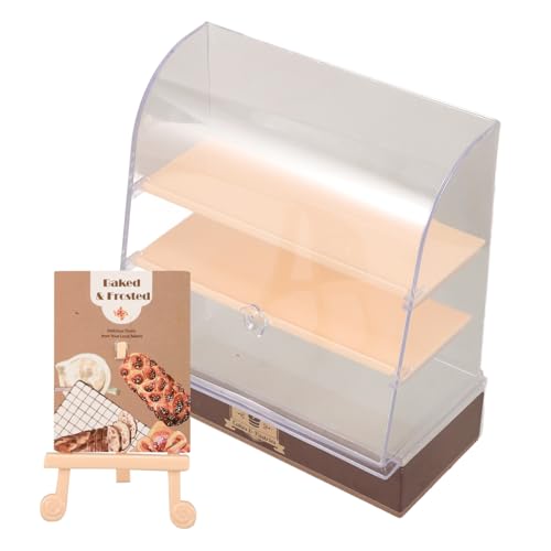 Milisten Miniatur-Kuchenschrank- Klarsichtvitrine für Figuren Puppenhausmöbel Puppenhaus-Kuchenschrank Puppenhauszubehör Mini-Sachen Vitrine Vitrine Plastik Milisten Miniatur-Kuchenschrank- Klarsichtvitrine für Figuren Puppenhausmöbel Puppenhaus-Kuchenschrank Puppenhauszubehör Mini-Sachen Vitrine Vitrine Plastik von Milisten