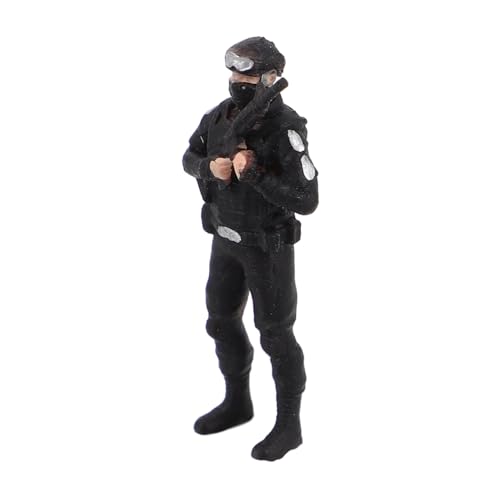 Milisten Miniatur- -Modell Polizistenspielzeug Kleine Halloween-Figuren Halloween-minifiguren Miniatur-Dinge Actionfiguren Der Für Polizisten Miniaturfiguren Harz von Milisten