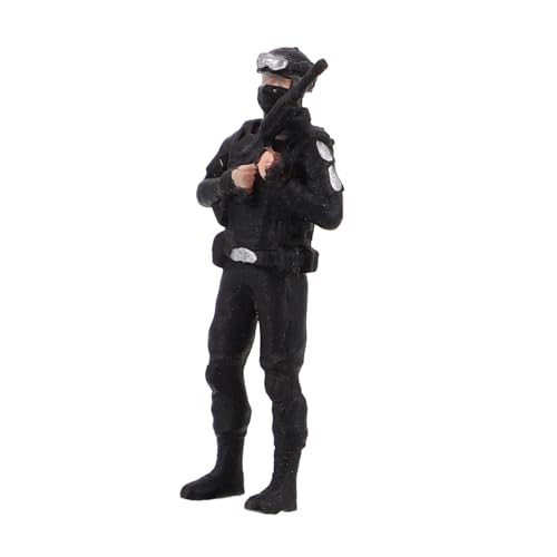 Milisten Miniatur- -Modell kleine Figuren -Actionfiguren für Jungen für Polizisten winzige Figuren Actionfiguren der Miniaturspielzeug Spielzeugsoldaten Harz Milisten Miniatur- -Modell kleine Figuren -Actionfiguren für Jungen für Polizisten winzige Figuren Actionfiguren der Miniaturspielzeug Spielzeugsoldaten Harz von Milisten