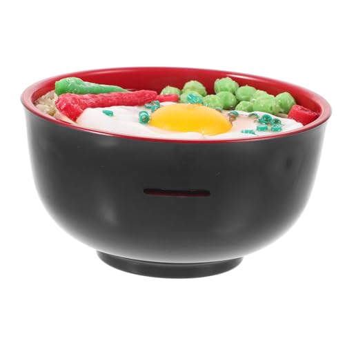 Milisten Miniatur Modell von Fake Nudeln Großes Lebensmittel Deko für Puppenhäuser Realistisches Japanisches Ramen Design für Kreative Dekoration von Milisten