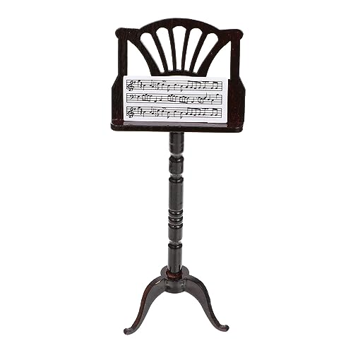 Milisten Miniatur Musikinstrument Modell mit Ständer Kleines Musikalisches für Detailgetreu Robustes Holzspielzeug als Geburtstagsgeschenk und Puppenhausdeko Milisten Miniatur Musikinstrument Modell mit Ständer Kleines Musikalisches für Detailgetreu Robustes Holzspielzeug als Geburtstagsgeschenk und Puppenhausdeko von Milisten