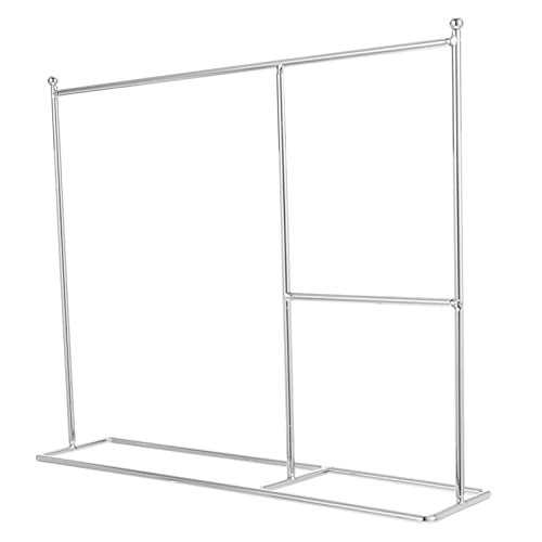 Milisten Miniatur Puppenbekleidungsregal aus Eleganter Kleiderständer für Puppenhaus für Bjd Modelle und Puppenaccessoires Perfektes von Milisten