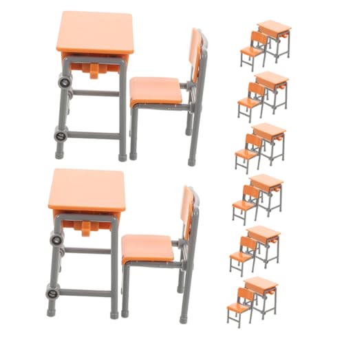 Milisten Mini-klassenzimmermöbel-Set Für Puppenhaus Mini-Schreibtisch Und Stuhl Miniatur-schulzubehör Für Puppen Puppenhaus-möbel-Set Mit Miniaturmöbeln Milisten Mini-klassenzimmermöbel-Set Für Puppenhaus Mini-Schreibtisch Und Stuhl Miniatur-schulzubehör Für Puppen Puppenhaus-möbel-Set Mit Miniaturmöbeln von Milisten