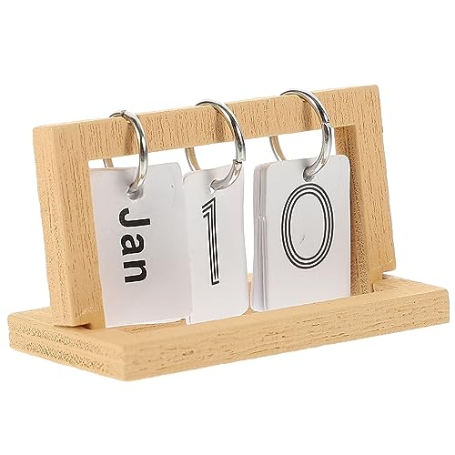 Milisten Miniatur Puppenhaus Tischkalender Niedlicher und Praktischer Monatlicher Flip Kalender für Kinderzimmer und Wohnzimmer im Natürlichen Holzton für DIY Puppenhaus Zubehör Milisten Miniatur Puppenhaus Tischkalender Niedlicher und Praktischer Monatlicher Flip Kalender für Kinderzimmer und Wohnzimmer im Natürlichen Holzton für DIY Puppenhaus Zubehör von Milisten