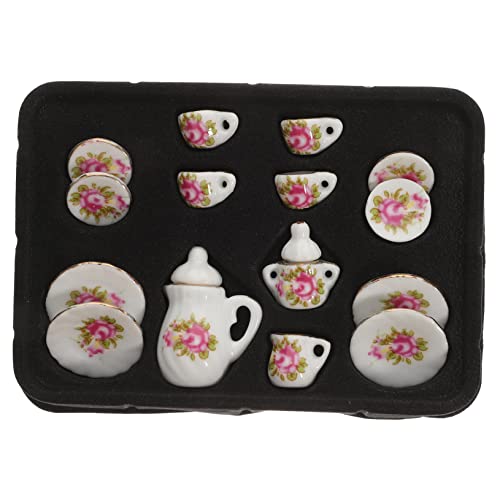 Milisten Miniatur Puppenhaus Zubehör Keramik Tee Set Lifelike Miniatur Tasse Untertasse Dekorativ für Puppenhaus Landschaft Vielseitig für Fotos Langlebig Verarbeitung Bjd Milisten Miniatur Puppenhaus Zubehör Keramik Tee Set Lifelike Miniatur Tasse Untertasse Dekorativ für Puppenhaus Landschaft Vielseitig für Fotos Langlebig Verarbeitung Bjd von Milisten