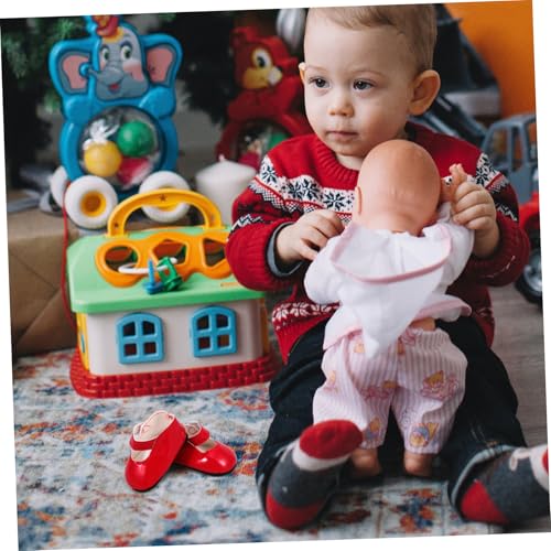 Milisten Miniatur Puppenschuhe für Puppen Passgenaue Ersatzschuhe aus Langlebigem Material für Puppenmode und Spielspaß Milisten Miniatur Puppenschuhe für Puppen Passgenaue Ersatzschuhe aus Langlebigem Material für Puppenmode und Spielspaß von Milisten