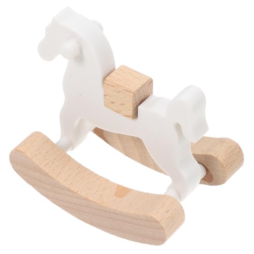 Milisten Miniatur Schaukelpferd aus Holz Dekoratives für Puppenhaus und Miniaturlandschaften Realistische Nachbildung für Kreative Gestaltung und Aufbewahrung Milisten Miniatur Schaukelpferd aus Holz Dekoratives für Puppenhaus und Miniaturlandschaften Realistische Nachbildung für Kreative Gestaltung und Aufbewahrung von Milisten