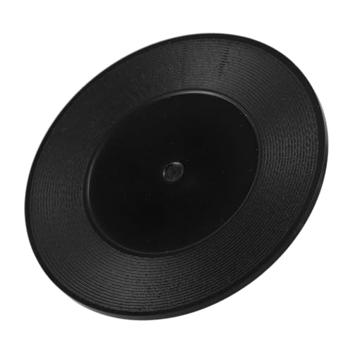 Milisten Miniatur Vinyl Schallplatten Puppenhaus Zubehör Vintage Musik Dekoration DIY Mini Plattenspieler Sammlung für Puppenhaus Sammler von Milisten