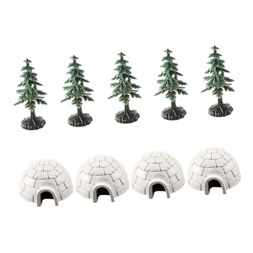 Milisten Miniatur mit Arktischer Szenerie Realistische und Weihnachtsbaum Figuren DIY Winter Tortenaufsätze für Miniatur Dekorationen und Kreative Projekte Milisten Miniatur mit Arktischer Szenerie Realistische und Weihnachtsbaum Figuren DIY Winter Tortenaufsätze für Miniatur Dekorationen und Kreative Projekte von Milisten