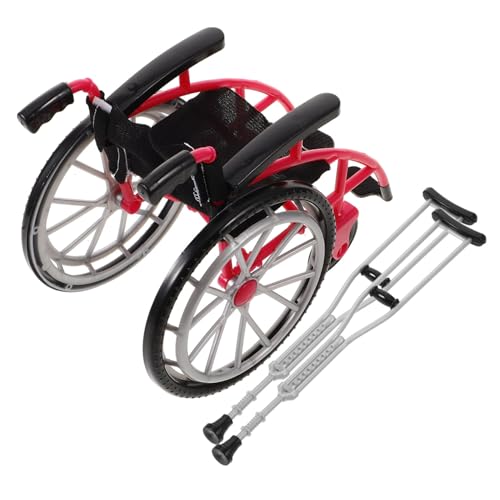 Milisten Miniatur und Krückstock Faltbarer Puppenhaus Deko Detailreiches Modellspielzeug in Rosa Realistische Miniatur für Puppen und Sammler Tisch Regaldekoration Milisten Miniatur und Krückstock Faltbarer Puppenhaus Deko Detailreiches Modellspielzeug in Rosa Realistische Miniatur für Puppen und Sammler Tisch Regaldekoration von Milisten