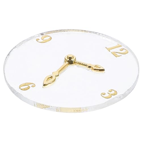 Milisten Miniatur-wanduhr Wohnkultur Uhrenwand Miniaturen Dekoration Puppenhaus Miniaturpuppenmöbel Miniaturmodell Mini-wanduhr Hausbodenuhr Miniaturhausdekor Wand-standuhr-Modell Acryl Milisten Miniatur-wanduhr Wohnkultur Uhrenwand Miniaturen Dekoration Puppenhaus Miniaturpuppenmöbel Miniaturmodell Mini-wanduhr Hausbodenuhr Miniaturhausdekor Wand-standuhr-Modell Acryl von Milisten
