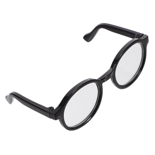 Milisten Miniaturbrille für Puppen Schwarze Rahmen mit Transparenten Gläsern Puppenzubehör für Basteln und Ankleiden Praktisches Accessoire für Baumwollpuppen und DIY Dollhouse Milisten Miniaturbrille für Puppen Schwarze Rahmen mit Transparenten Gläsern Puppenzubehör für Basteln und Ankleiden Praktisches Accessoire für Baumwollpuppen und DIY Dollhouse von Milisten