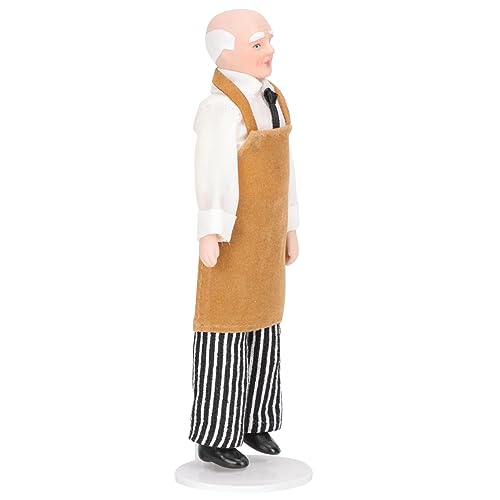 Milisten Miniaturfiguren Bemalte Figuren Puppenhaus Figuren Puppenhaus Familie Mini Figuren Mini Puppenhaus Mini Charakter Modelle Miniaturen Dekofiguren Keramik von Milisten