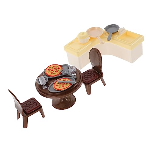 Milisten Miniaturmöbel Set für Dekorative Ornaments für Puppenhaus und Spielküche und Langlebig für Kreative Mini Haus Szenen Milisten Miniaturmöbel Set für Dekorative Ornaments für Puppenhaus und Spielküche und Langlebig für Kreative Mini Haus Szenen von Milisten
