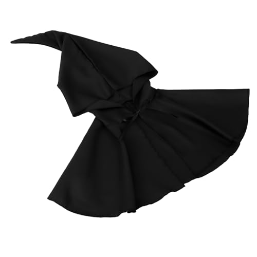 Milisten Mittelalterlicher Kapuzenumhang aus Strapazierfähig und Flexibel Halloween Kostüm Cape für Herren und Damen Einfach Anzuziehen Stilvoller Schwarzer Umhang für Karneval und Cosplay Milisten Mittelalterlicher Kapuzenumhang aus Strapazierfähig und Flexibel Halloween Kostüm Cape für Herren und Damen Einfach Anzuziehen Stilvoller Schwarzer Umhang für Karneval und Cosplay von Milisten