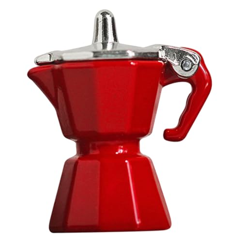 Milisten Modell Einer Mini-kaffeemaschine Spielzeugkaffeemaschinen Miniatur Kaffeemaschine Puppenhaus Küchenkaffee Einzelne Kaffeemaschine Mini-gerätefiguren Legierung Rot Milisten Modell Einer Mini-kaffeemaschine Spielzeugkaffeemaschinen Miniatur Kaffeemaschine Puppenhaus Küchenkaffee Einzelne Kaffeemaschine Mini-gerätefiguren Legierung Rot von Milisten
