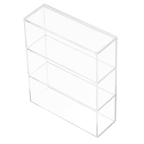 Milisten Miniatur Transparentes Möbelstück Für Kuchen Und Bücherregal Dekoration Für Mini-häuser Spielzeug Und Szenerien von Milisten