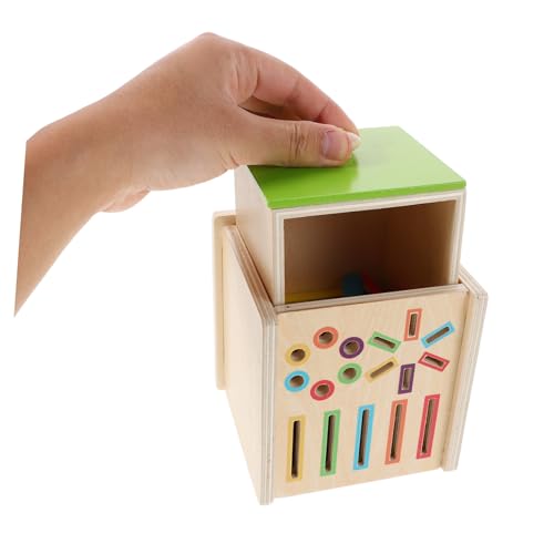 Milisten Montessori Holz Farb Form-sortierspielzeug für Ab Jahren Motorische Visuelle Stimulation Kognitive Entwicklung Feinmotorische Hand-Auge-koordination Milisten Montessori Holz Farb Form-sortierspielzeug für Ab Jahren Motorische Visuelle Stimulation Kognitive Entwicklung Feinmotorische Hand-Auge-koordination von Milisten
