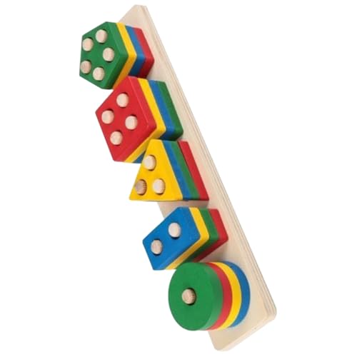 Milisten Montessori Holz Steckspiel Teilige Bunte Formen Sortierspielzeug für Junge Mädchen Jahre zur Feinmotorik Farb und Formerkennung Sicheres Lernspielzeug für Kleinkinder Milisten Montessori Holz Steckspiel Teilige Bunte Formen Sortierspielzeug für Junge Mädchen Jahre zur Feinmotorik Farb und Formerkennung Sicheres Lernspielzeug für Kleinkinder von Milisten