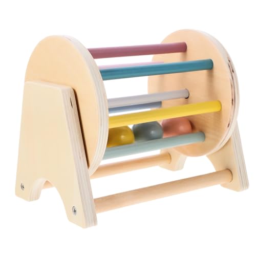 Milisten Montessori Holz Textiltrommelspielzeug für Motorik und Koordinationsspielzeug Tragbar und Langlebig Lernspielzeug für Jungen und Frühkindliche Milisten Montessori Holz Textiltrommelspielzeug für Motorik und Koordinationsspielzeug Tragbar und Langlebig Lernspielzeug für Jungen und Frühkindliche von Milisten