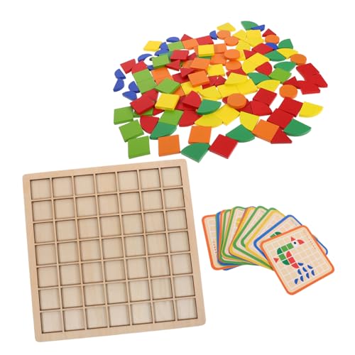 Milisten Montessori Holzpuzzle Teilig aus Natürlichem Holz Geometrische Musterblöcke für Kindergarten und Vorschule Fördert Formenerkennung Feinmotorik und Hand Eye Koordination Milisten Montessori Holzpuzzle Teilig aus Natürlichem Holz Geometrische Musterblöcke für Kindergarten und Vorschule Fördert Formenerkennung Feinmotorik und Hand Eye Koordination von Milisten