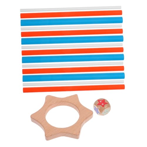 Milisten Montessori Holzspielzeug Balance Stäbchen Geduldstraining Feinmotorik Lernspiel für Party Reise Milisten Montessori Holzspielzeug Balance Stäbchen Geduldstraining Feinmotorik Lernspiel für Party Reise von Milisten
