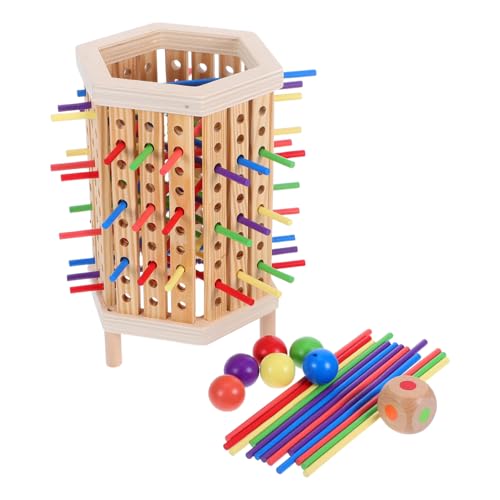 Milisten Montessori Holzspielzeug Bunte Stäbchen Stapelspiel für Kleinkinder Pädagogisches Lernspielzeug Frühe Matheförderung Feinmotorische Fähigkeiten Eltern Junge Mädchen Spiel Milisten Montessori Holzspielzeug Bunte Stäbchen Stapelspiel für Kleinkinder Pädagogisches Lernspielzeug Frühe Matheförderung Feinmotorische Fähigkeiten Eltern Junge Mädchen Spiel von Milisten