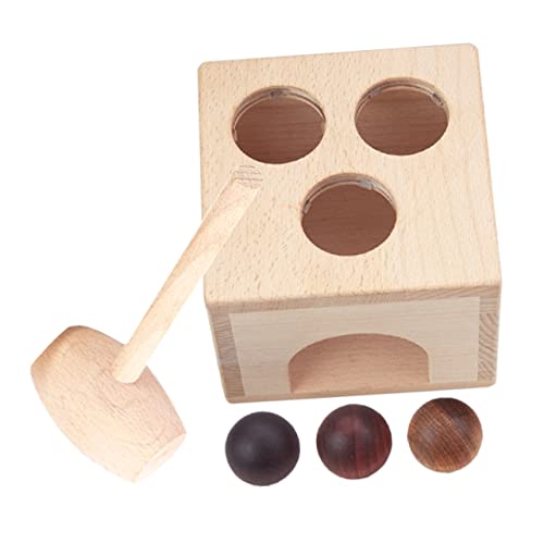 Milisten Montessori Holzspielzeug Klassisches Knocking Balls mit Hammer Fördert Feinmotorik und Hand Augen Koordination Milisten Montessori Holzspielzeug Klassisches Knocking Balls mit Hammer Fördert Feinmotorik und Hand Augen Koordination von Milisten