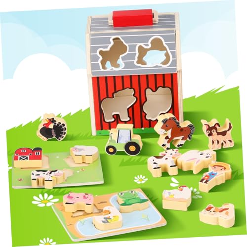 Milisten Montessori Kreatives Spielspielzeug Montessori Lernspielzeug Kleintierspielzeug Stammspielzeug von Milisten