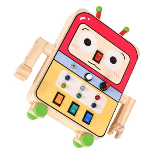 Milisten Montessori Lernspielzeug für Roboter Busy Board aus Pädagogisches Kreativität und Problemlösungsfähigkeiten für Hause und Bildungseinrichtungen Milisten Montessori Lernspielzeug für Roboter Busy Board aus Pädagogisches Kreativität und Problemlösungsfähigkeiten für Hause und Bildungseinrichtungen von Milisten