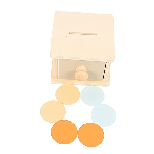 Milisten Montessori Objektbox aus Holz Pädagogisches Lernspielzeug für Coin Box Feinmotorik für Vorschulkinder und Sensorische Aktivitäten Milisten Montessori Objektbox aus Holz Pädagogisches Lernspielzeug für Coin Box Feinmotorik für Vorschulkinder und Sensorische Aktivitäten von Milisten