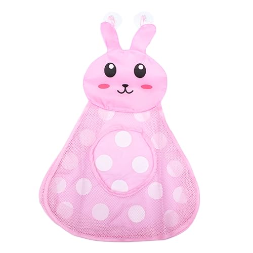 Milisten Multifunktionale Hasen Form Badespielzeug Aufbewahrungstasche Badezubehör Beutel Cartoon Design für Badezimmer Ordnung und Stauraum Rosa Milisten Multifunktionale Hasen Form Badespielzeug Aufbewahrungstasche Badezubehör Beutel Cartoon Design für Badezimmer Ordnung und Stauraum Rosa von Milisten