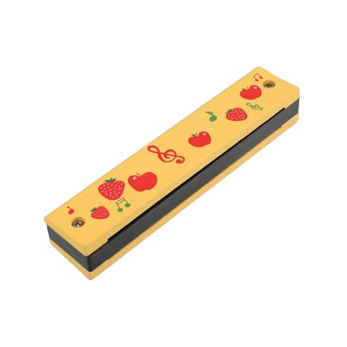 Milisten Mundharmonika Kinderharmonika Musikspielzeug Kindermundonika Mundononica Musikinstrument Harmonica Instrumentenkinder Holz Gelb Milisten Mundharmonika Kinderharmonika Musikspielzeug Kindermundonika Mundononica Musikinstrument Harmonica Instrumentenkinder Holz Gelb von Milisten