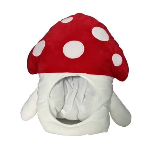 Milisten Mushroom Hut Kostüm Hut für Frauen für Fotografie Kreatives Cosplay Accessoire für Feste und Feiern Hochwertige Kopfbedeckung für Besondere Anlässe von Milisten