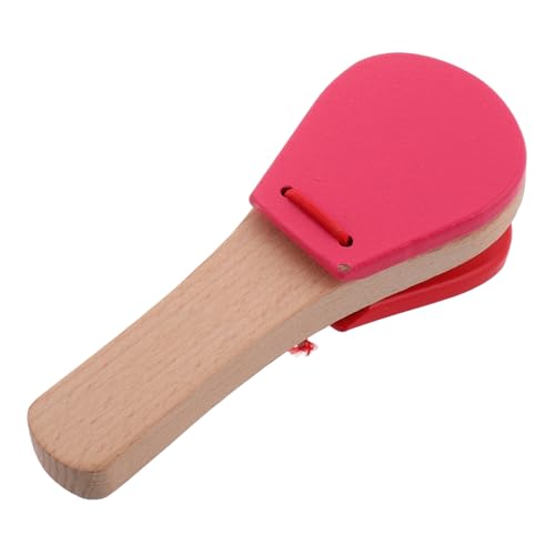 Milisten Musik Instrumente für Castanets für Festivals Musikalische Kastagnetten Musikinstrumente für Kastagnetten für Erwachsene hölzern rot Milisten Musik Instrumente für Castanets für Festivals Musikalische Kastagnetten Musikinstrumente für Kastagnetten für Erwachsene hölzern rot von Milisten
