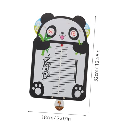 Milisten Musik Lernkarten für Anfänger mit Panda Design Tragbares Noten-lesebrett für Vielseitiges Musikübungsbrett zum Noten Lernen Rhythmus Training für Schule und Zuhause Milisten Musik Lernkarten für Anfänger mit Panda Design Tragbares Noten-lesebrett für Vielseitiges Musikübungsbrett zum Noten Lernen Rhythmus Training für Schule und Zuhause von Milisten