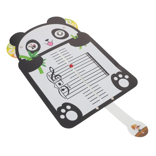 Milisten Musik-lesetafel Fünfzeiliges Notenlern-Board mit Panda-Design für Anfänger Tragbare Rhythmus Notenerkennungskarte für Klavierunterricht Zuhause Schule Milisten Musik-lesetafel Fünfzeiliges Notenlern-Board mit Panda-Design für Anfänger Tragbare Rhythmus Notenerkennungskarte für Klavierunterricht Zuhause Schule von Milisten