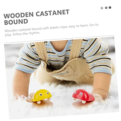 Milisten Musikalische Holz Kastagnetten für Buntes Fischdesign Robustes Material Spielerisches Rhythmus Lernspielzeug für Jungen und Mädchen Fördert Musikalisches Talent und Motorik Milisten Musikalische Holz Kastagnetten für Buntes Fischdesign Robustes Material Spielerisches Rhythmus Lernspielzeug für Jungen und Mädchen Fördert Musikalisches Talent und Motorik von Milisten