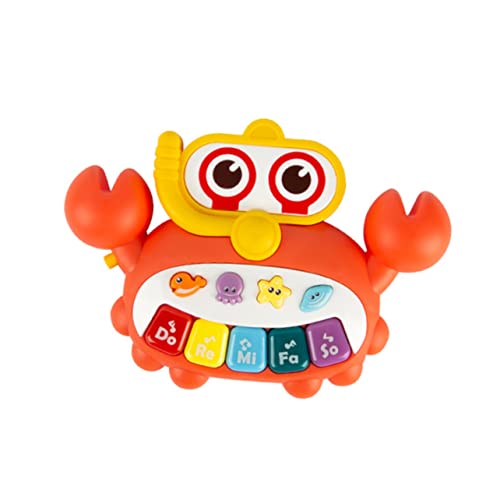 Milisten Musikalisches Klavier Cartoon Design Frühe Bildung Robuste Bauweise für Kleinkinder und Babyspielzeug zur Musikalischen von Milisten