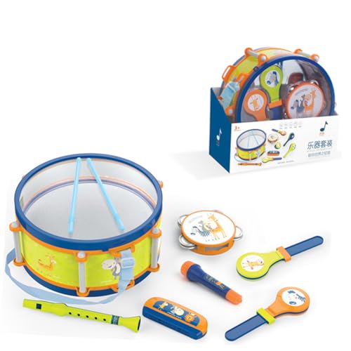 Milisten Musikalisches Spielzeugset für Kleinkinder Schlaginstrumente Set Sicher und Zuverlässig für Vorschulkinder Feinmotorik Milisten Musikalisches Spielzeugset für Kleinkinder Schlaginstrumente Set Sicher und Zuverlässig für Vorschulkinder Feinmotorik von Milisten