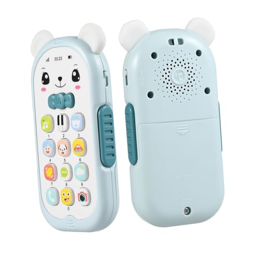 Milisten Musikspielzeug Kreatives Handyspielzeug mit Licht und Fördert die Entwicklung von Kleinkindern Hellblau mit Cartoon Design Milisten Musikspielzeug Kreatives Handyspielzeug mit Licht und Fördert die Entwicklung von Kleinkindern Hellblau mit Cartoon Design von Milisten