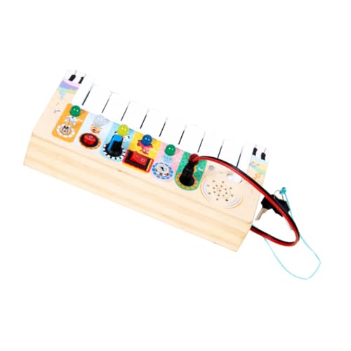Milisten Musikspielzeug LED Holzspielzeug für Interaktives Elektrisches Kreativität und Hand Augen Koordination Milisten Musikspielzeug LED Holzspielzeug für Interaktives Elektrisches Kreativität und Hand Augen Koordination von Milisten